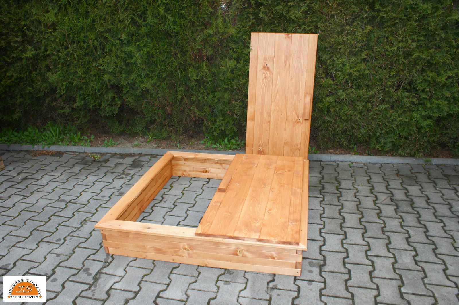 Dětské pískoviště 1,20 m x 1,20 m