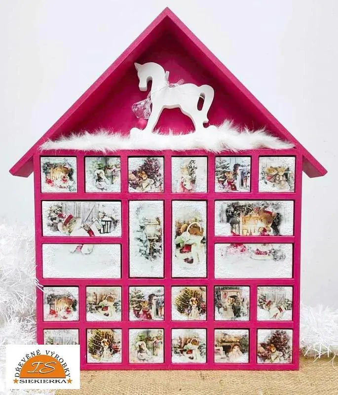 Velký adventní kalendář - DOPRODEJ 