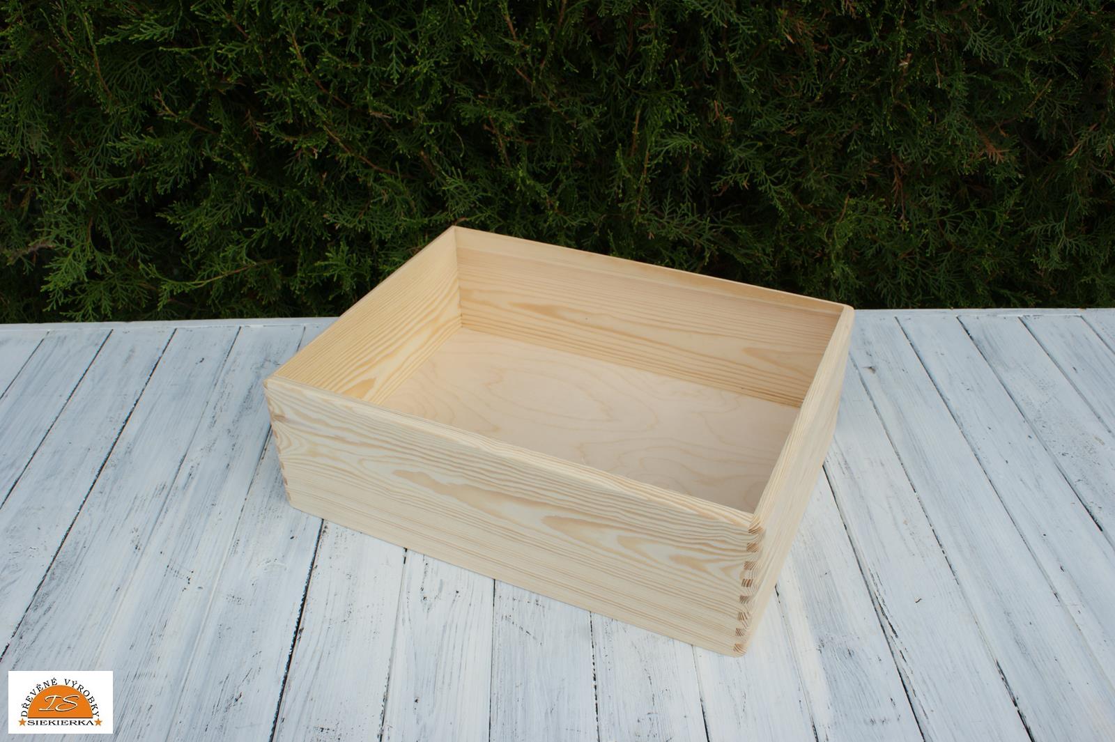 Box 40 cm x 30 cm x 14 cm bez víka