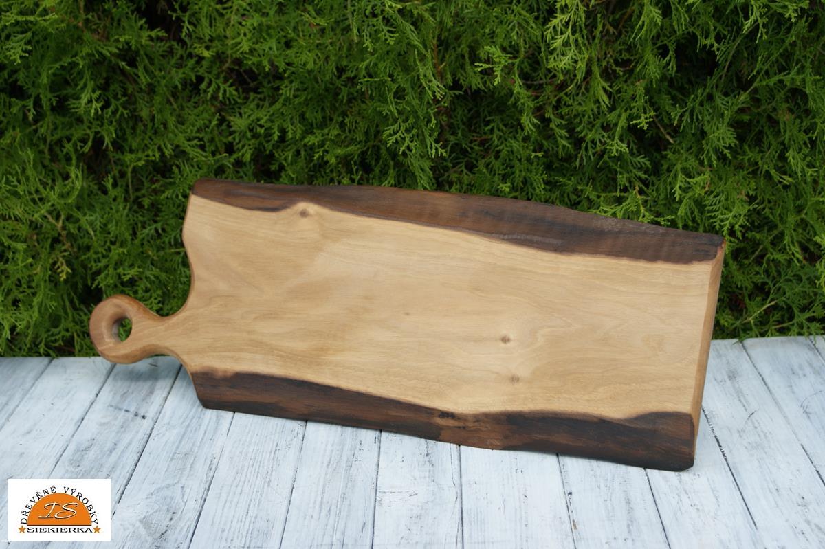 Dřevěné prkénko, délka 62 cm