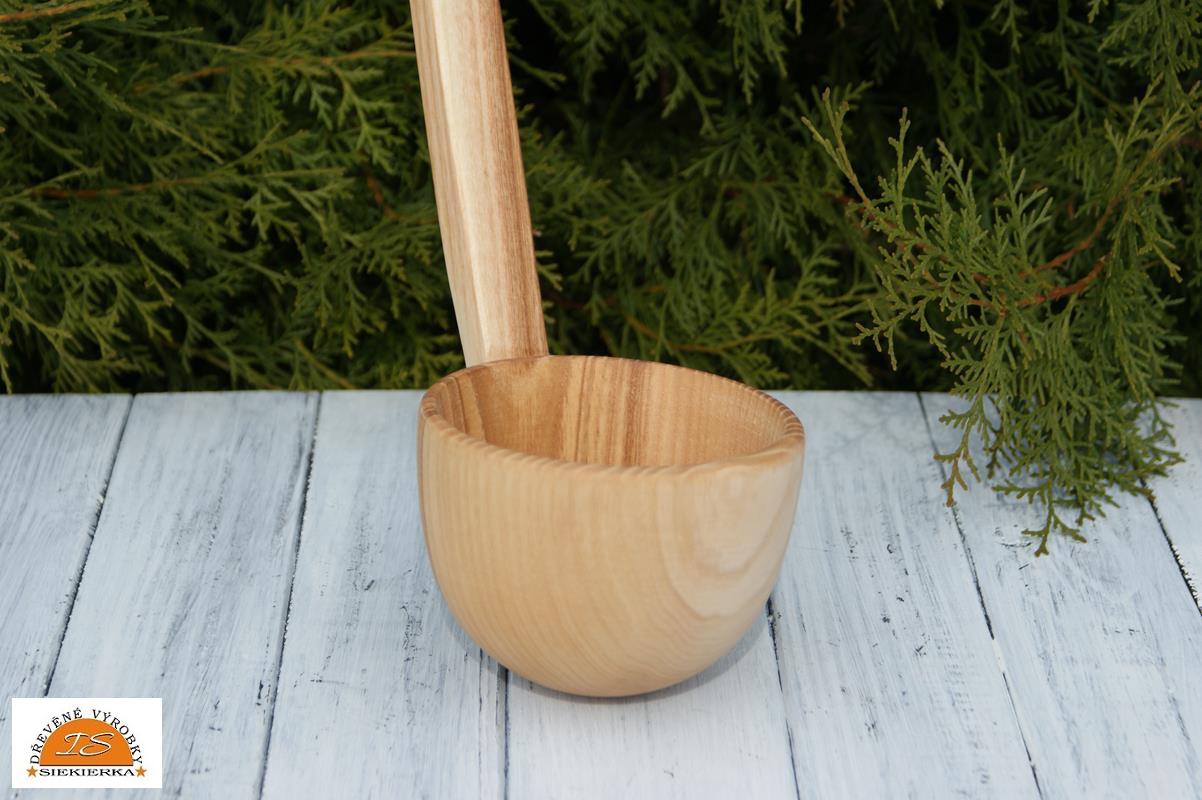 Dřevěná naběračka délka 55 cm
