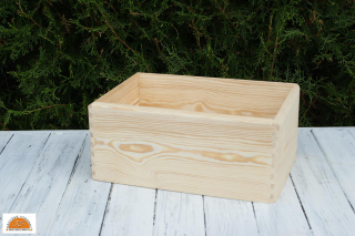 Box 30 cm x 20 cm x 14 cm bez víka, bez rukojeti     