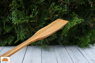 Dřevěná obracečka, masivní dřevo, délka 30 cm 